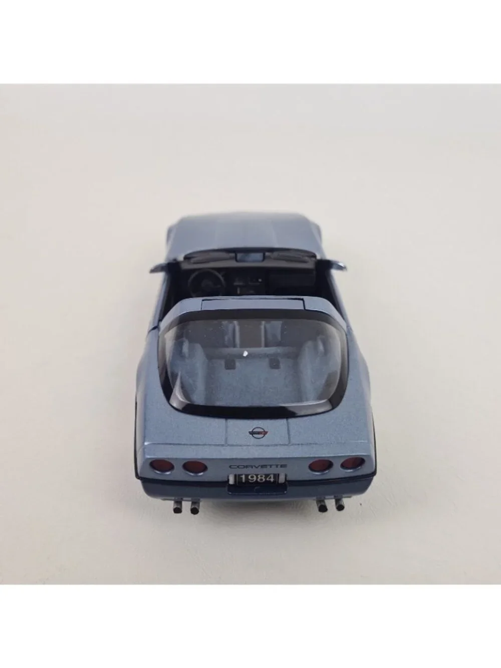 Franklin Mint Precision Models 1984 Corvette Blue 1:24 Die Cast B11VB58
